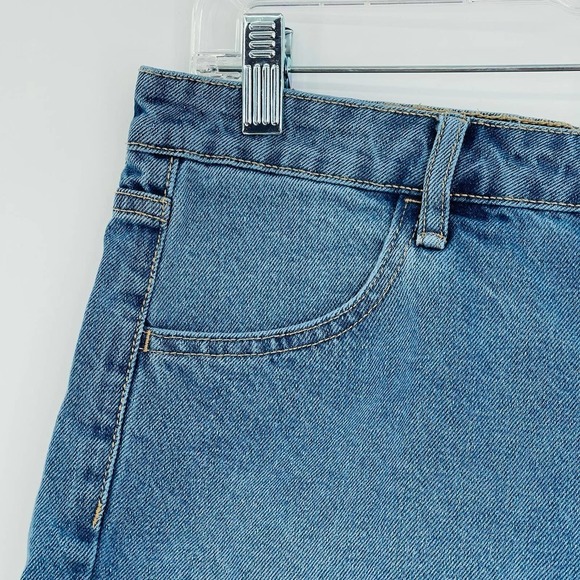 & Denim regular waist cuffed jean shorts - Picture 2 of 11